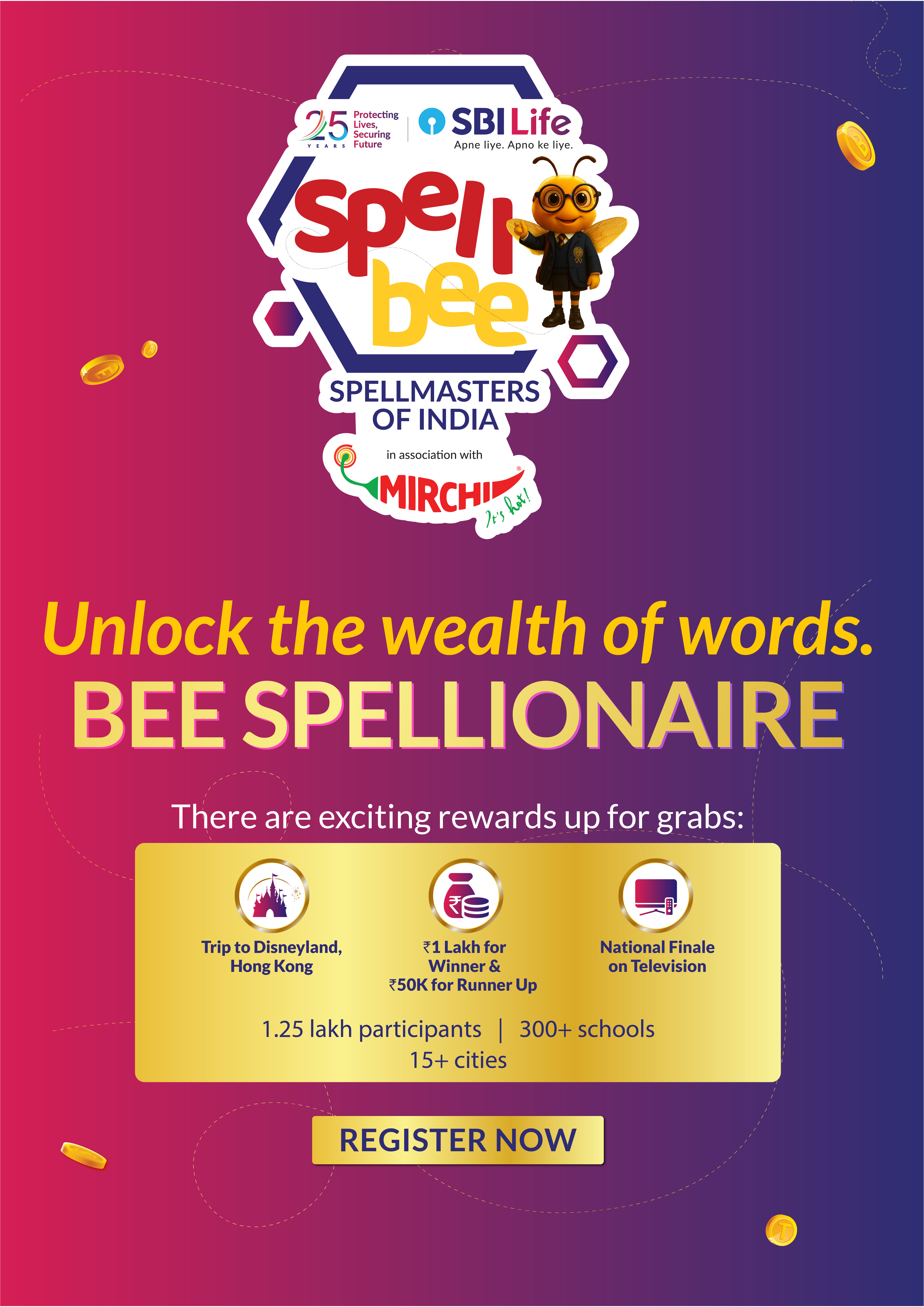 SBI Life Spell Bee Season 15 in association with Mirchi